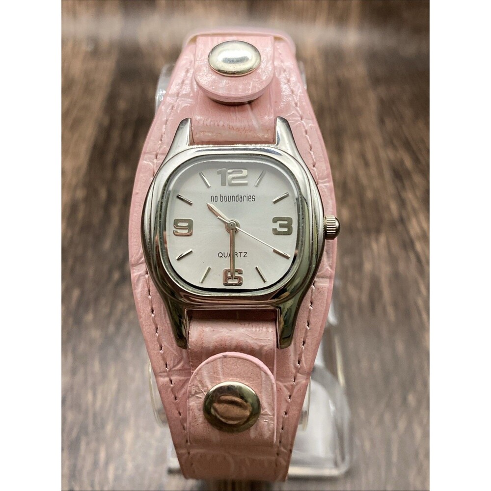 Y2K No Boundaries Pink Ladies Watch Working 6.5”